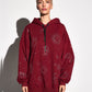 HOODIE ZODIAC MAROON