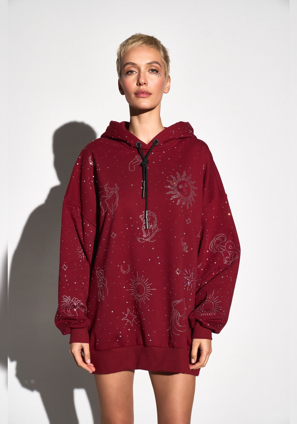 HOODIE ZODIAC MAROON