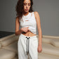 HEART WHITE T-SHIRT